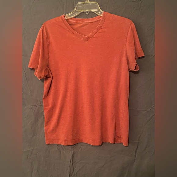 Shirts | Red Vneck Tshirt Medium | Poshmark